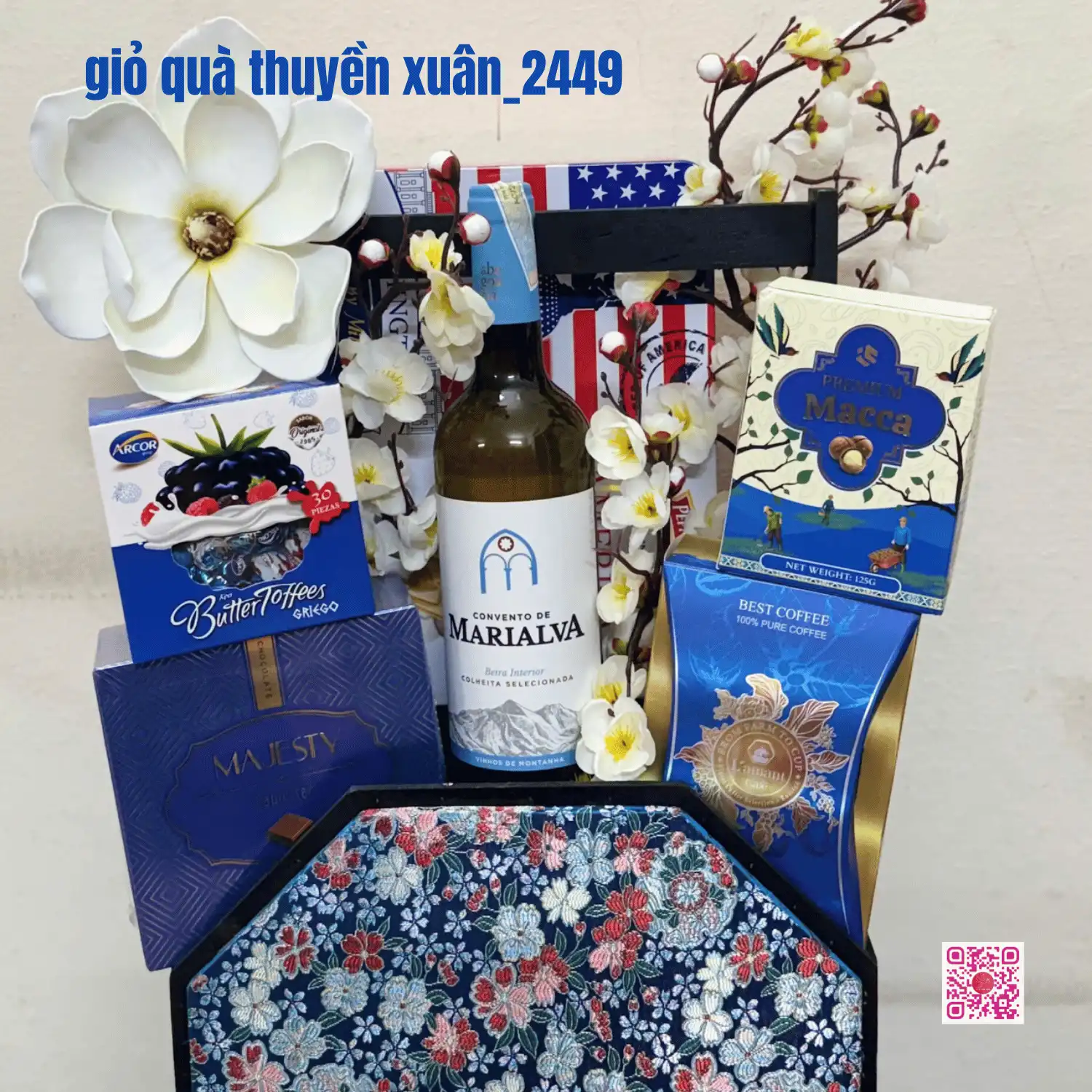 GIỎ QUÀ THUYỀN HOA MỘC LAN_2449 - Ảnh 2