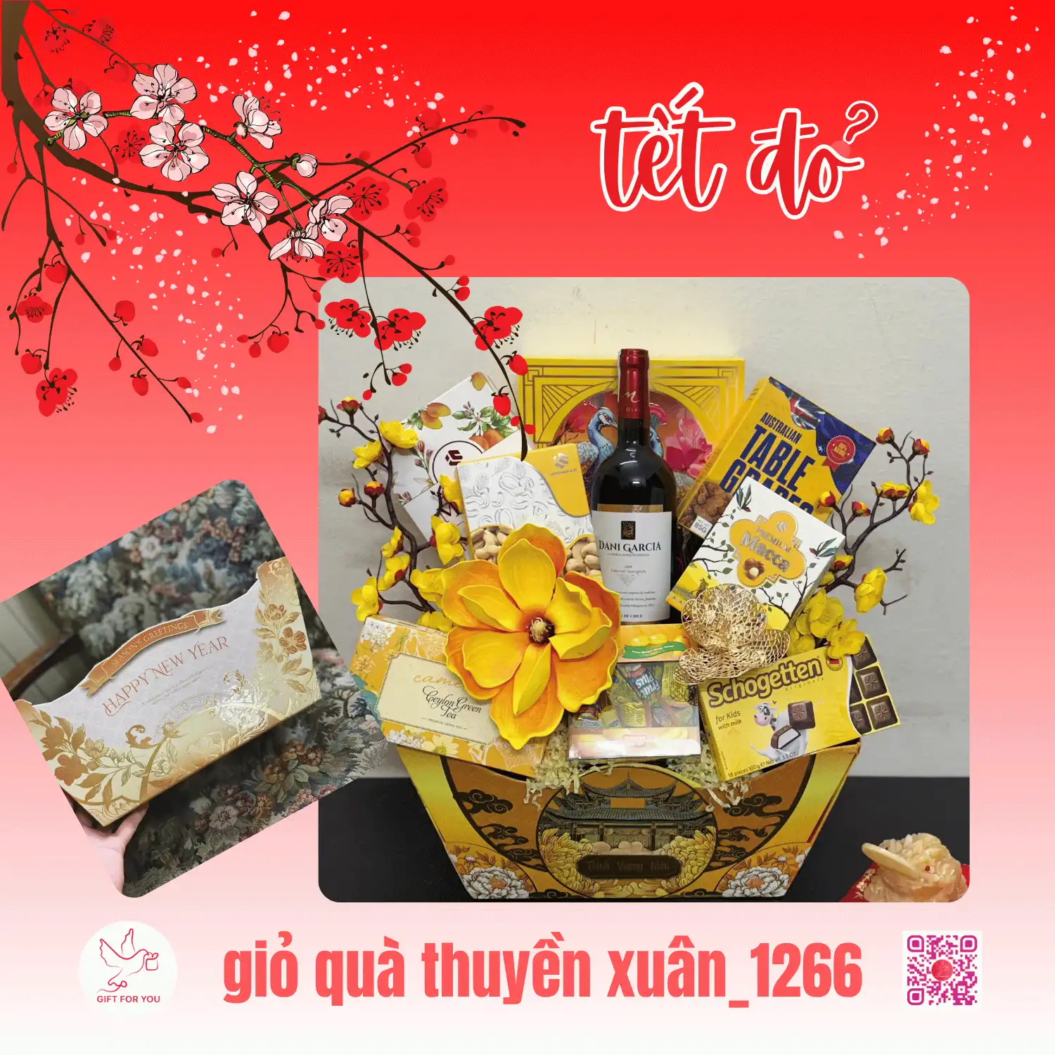 GIỎ QUÀ THUYỀN XUÂN _1266