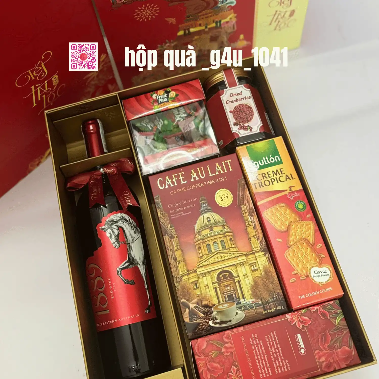 HỘP QUÀ TẾT ĐỎ _G4U_1041