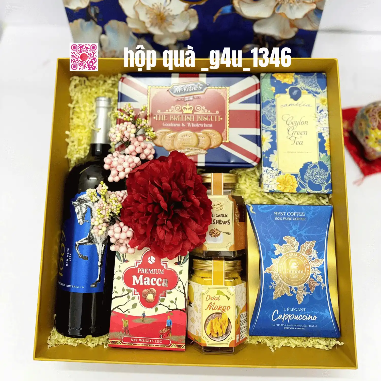 HỘP QUÀ TẾT ĐỎ _G4U_1346