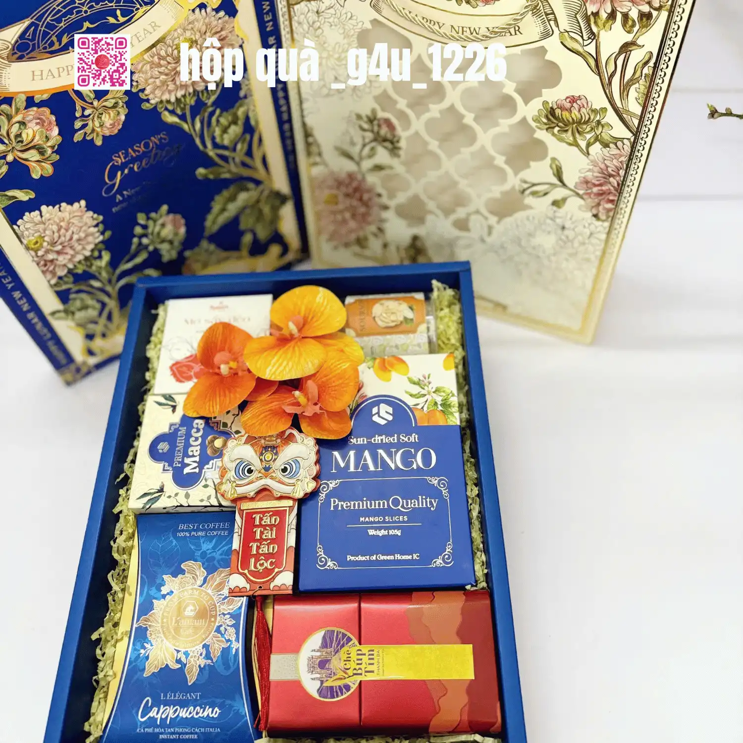 HỘP QUÀ TẾT ĐỎ _G4U_1226