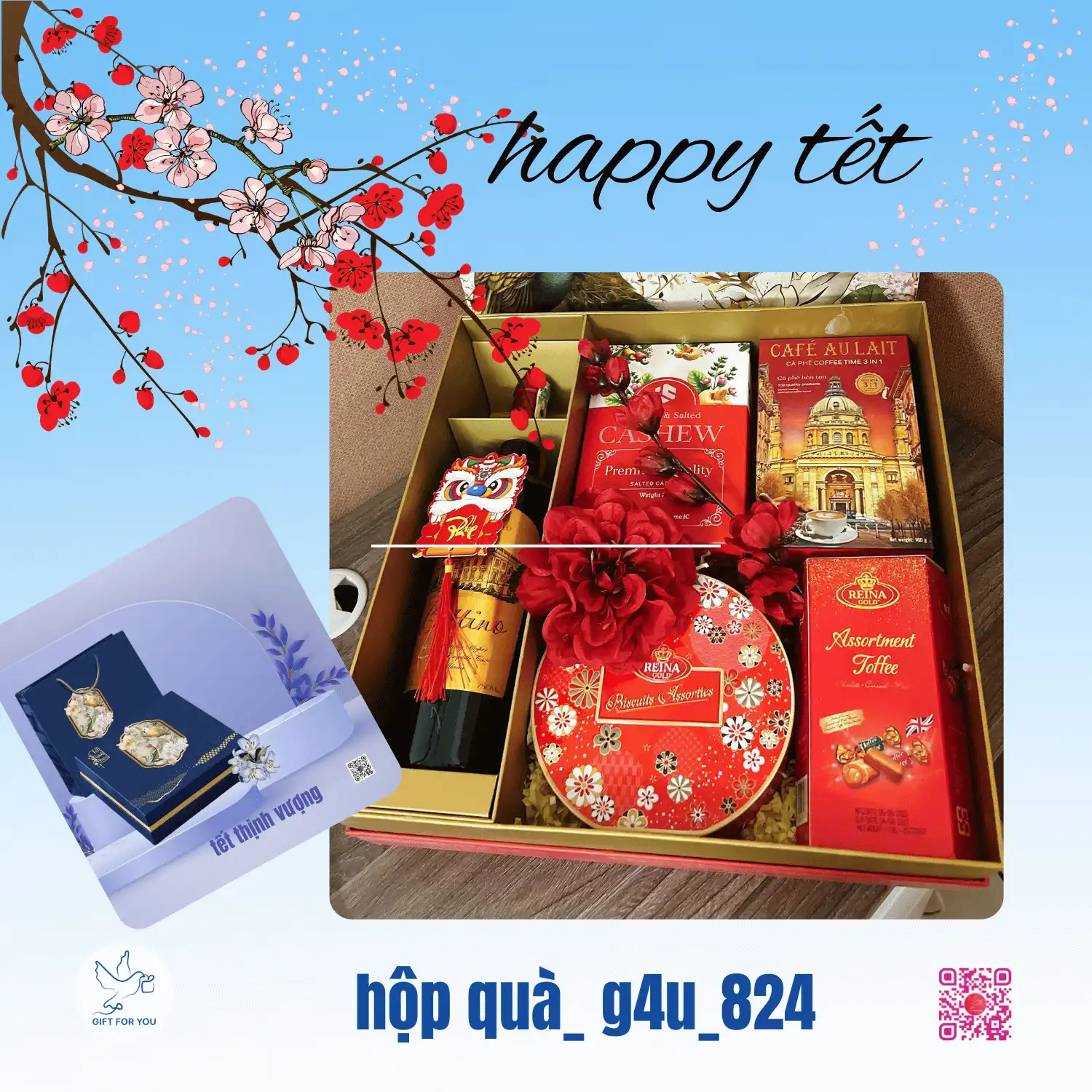 HỘP QUÀ TẾT _ G4U _ 824