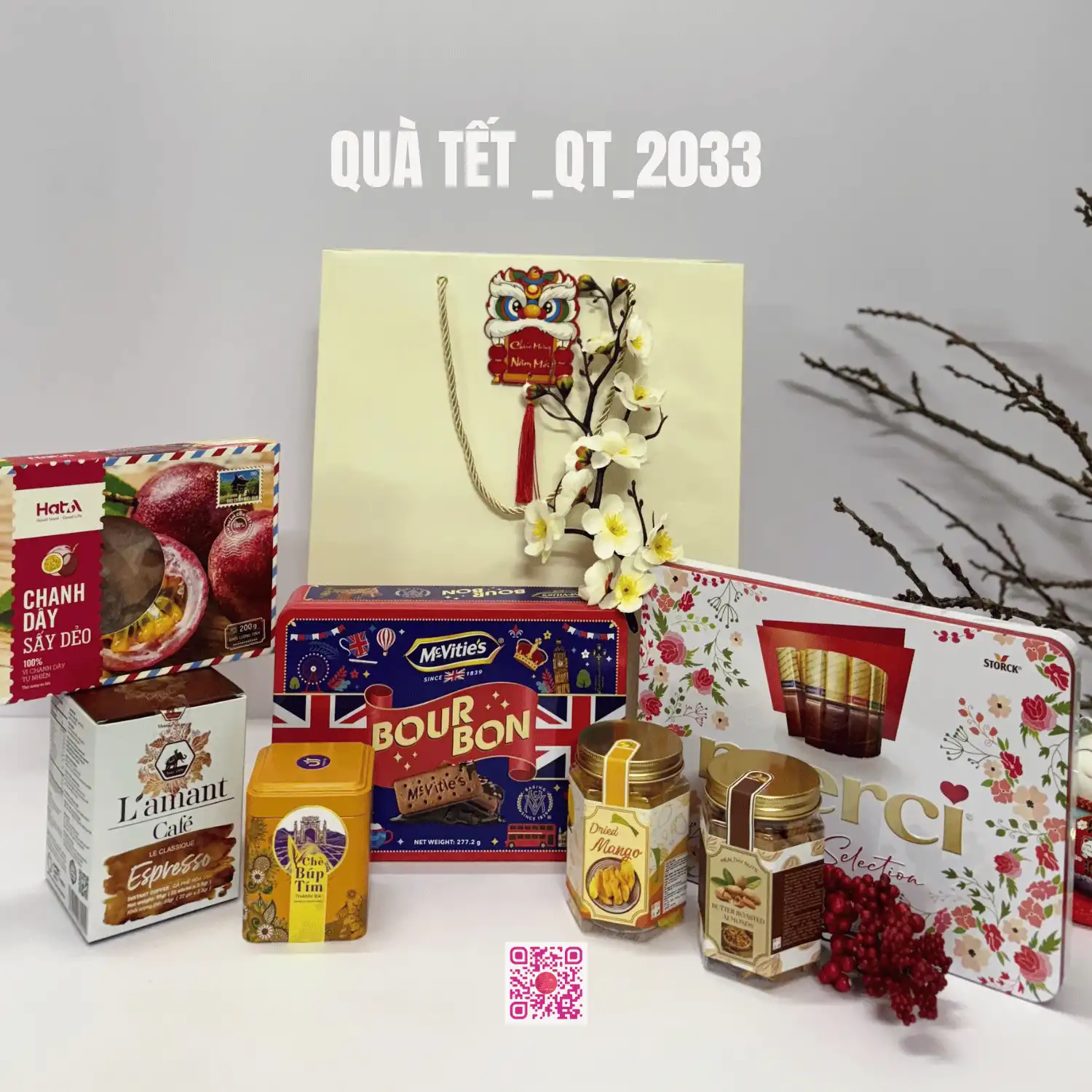 TÚI QUÀ TẾT ĐỎ _TD_2033