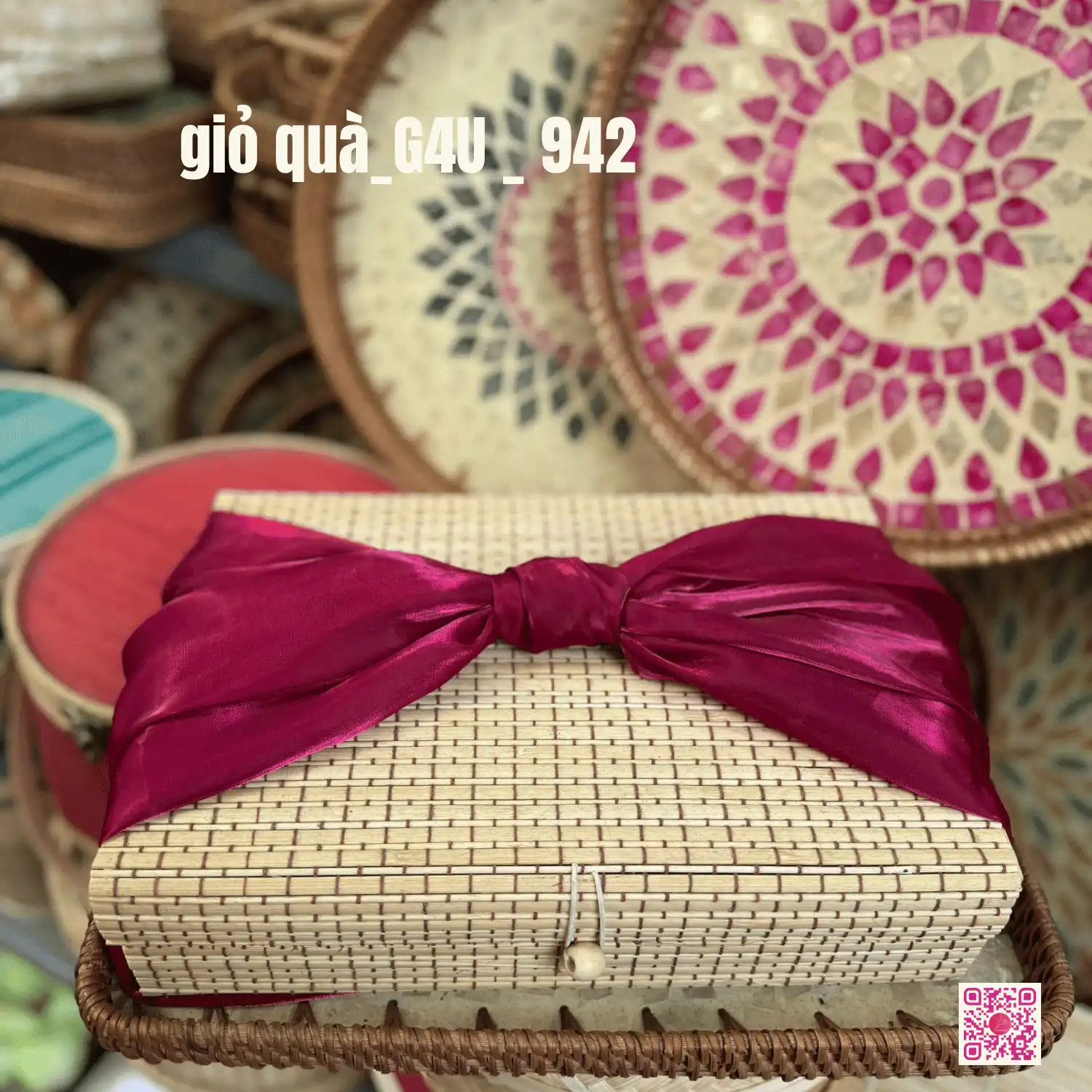 GIỎ QUÀ TẾT ĐỎ _G4U_942 - Ảnh 3