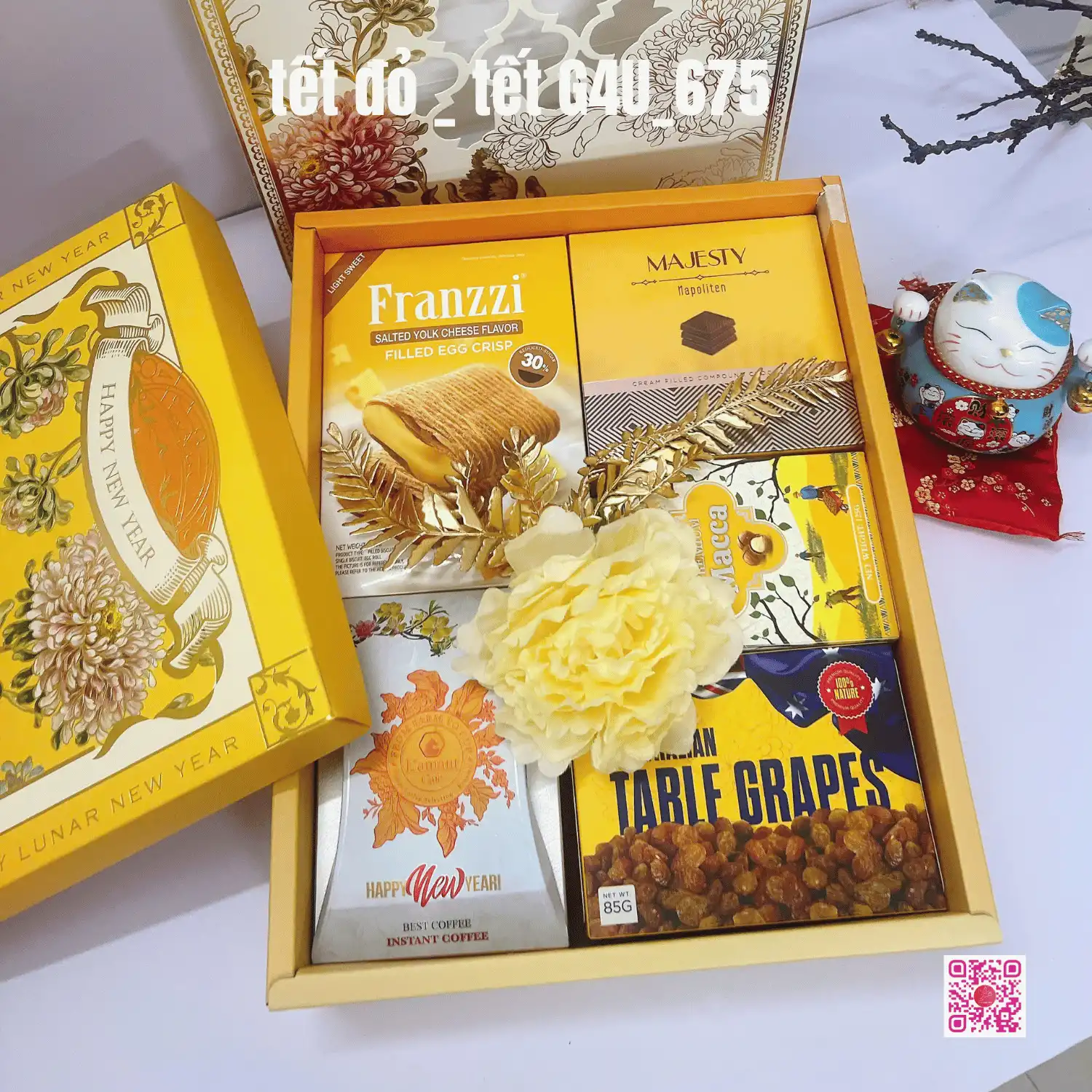 HỘP QUÀ TẾT ĐỎ _G4U_675