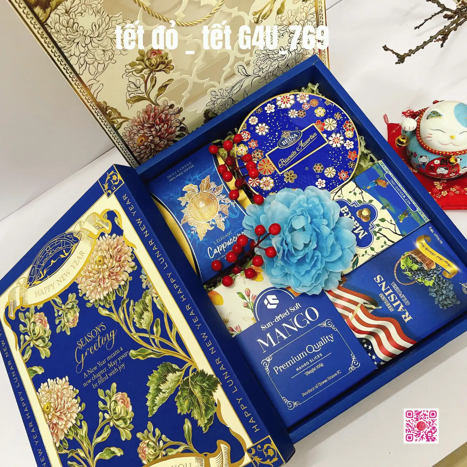 HỘP QUÀ TẾT ĐỎ _G4U_769