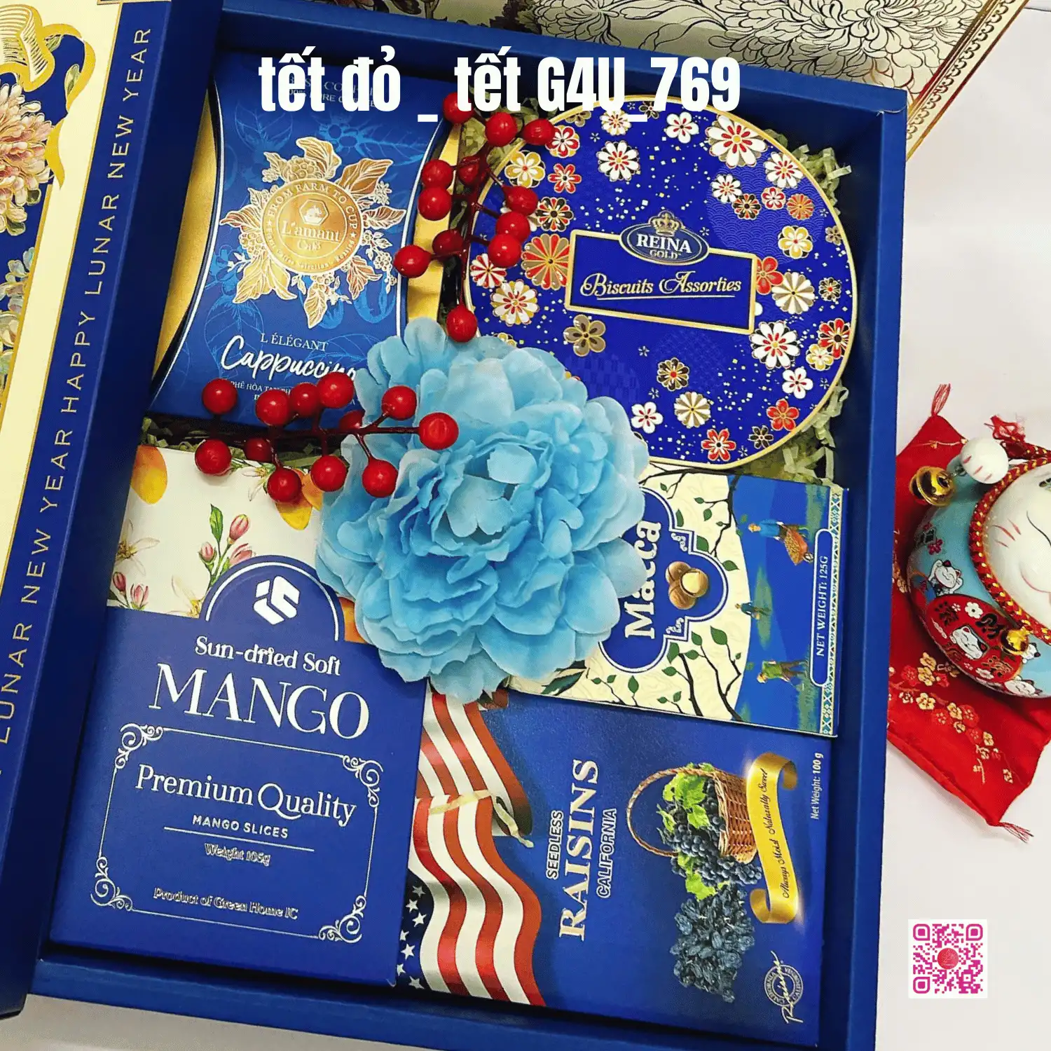 HỘP QUÀ TẾT ĐỎ _G4U_769 - Ảnh 3